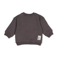 Feetje Sweater relaxed fit Pasta Party Antraciet detail