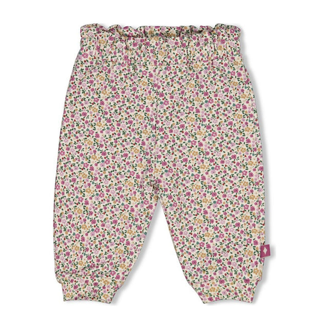 Feetje Broek AOP Afternoon Tea Creme