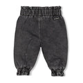 Feetje Denim broek met borduursels Winter Denims Antraciet detail