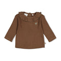 Feetje | Longsleeve pointelle rib | Lucky Bloombird - Feetje - wonder & melon