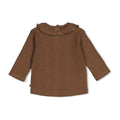 Feetje | Longsleeve pointelle rib | Lucky Bloombird - Feetje - wonder & melon