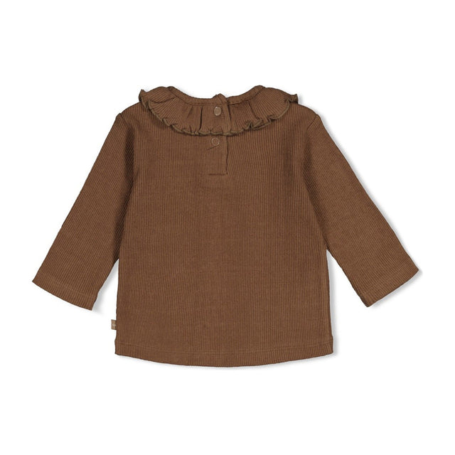 Feetje | Longsleeve pointelle rib | Lucky Bloombird - Feetje - wonder & melon