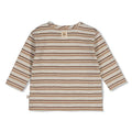 Feetje | Longsleeve rib met streep - Tiny Timber Tales | Bevertje - Feetje - wonder & melon