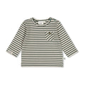 Feetje | Longsleeve rib met streep | Wiggle and Waddle - Feetje - wonder & melon