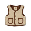 Feetje | Omkeerbaar teddy gilet - Tiny Timber Tales - Feetje - wonder & melon