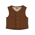 Feetje | Omkeerbaar teddy gilet - Tiny Timber Tales - Feetje - wonder & melon
