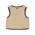 Feetje | Omkeerbaar teddy gilet - Tiny Timber Tales - Feetje - wonder & melon