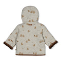 Feetje | Omkeerbaar teddy jasje met capuchon - Tiny Timber Tales - Feetje - wonder & melon