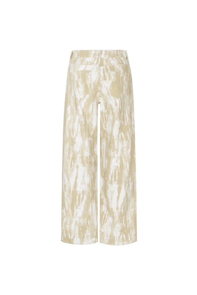 Fluresk | Beige jeans | Patroon - Fluresk - wonder & melon