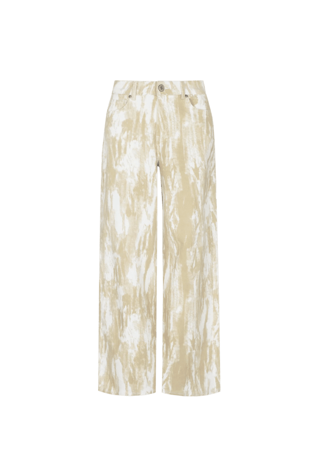 Fluresk | Beige jeans | Patroon - Fluresk - wonder & melon