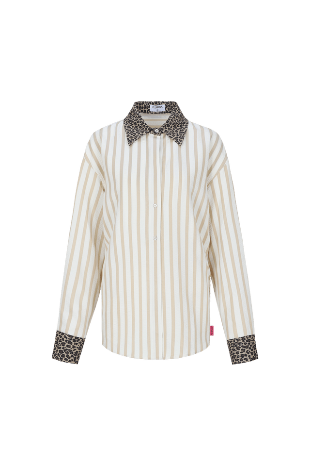 Fluresk | Blouse | panter accenten - Fluresk - wonder & melon
