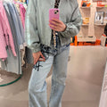 Fluresk | Bomber blauw | Blauwe streep - Fluresk - wonder & melon