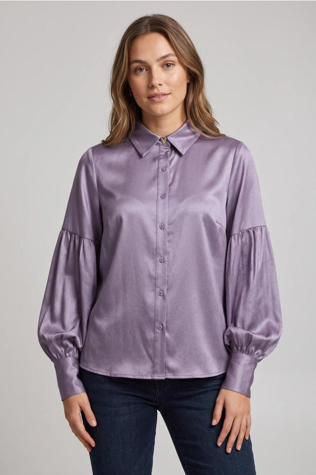 Fluresk Carlijn blouse | Purple rose - Fluresk - wonder & melon
