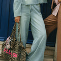 Fluresk | denim jeans met omslag - Fluresk - wonder & melon
