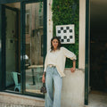Fluresk | denim jeans met omslag - Fluresk - wonder & melon