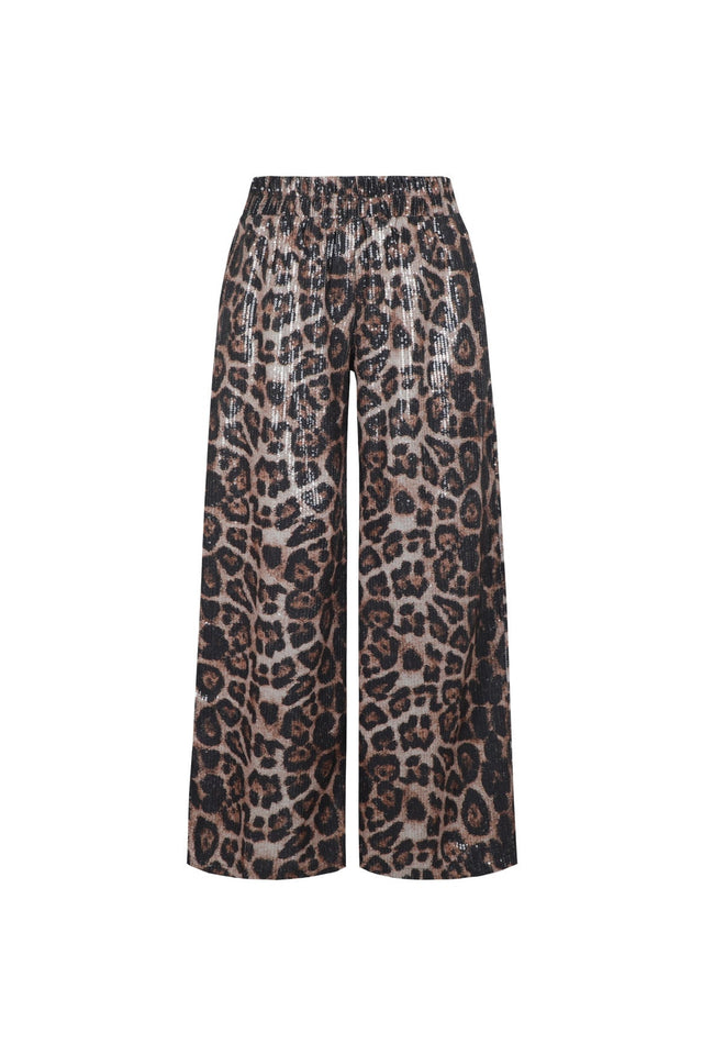 Fluresk Esra broek | Panter - Fluresk - wonder & melon