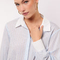 Fluresk | Glitter blouse | Blauw - Fluresk - wonder & melon