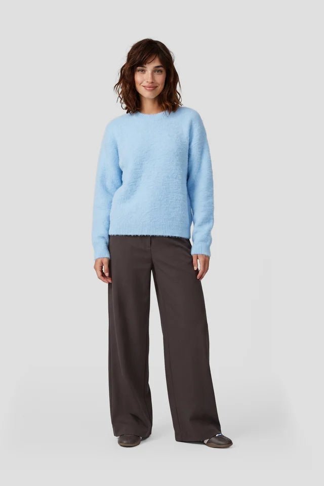 Fluresk | islene knit sweater | Cloud blue - Fluresk - wonder & melon