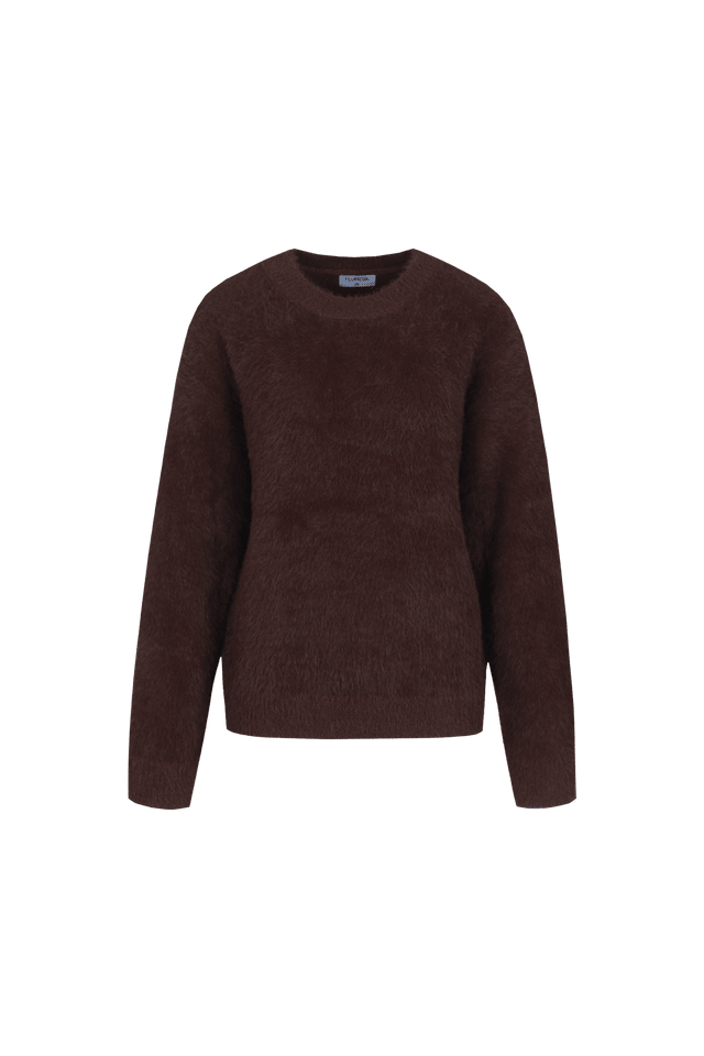 Fluresk | islene knit sweater | Dark brown - Fluresk - wonder & melon