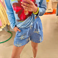 Fluresk | Jace Shorts - wonder & melon - wonder & melon