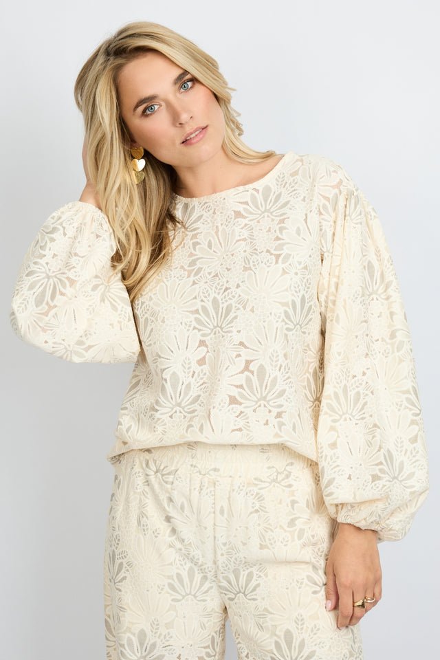 Fluresk | Kanten blouse - FLURESK - wonder & melon