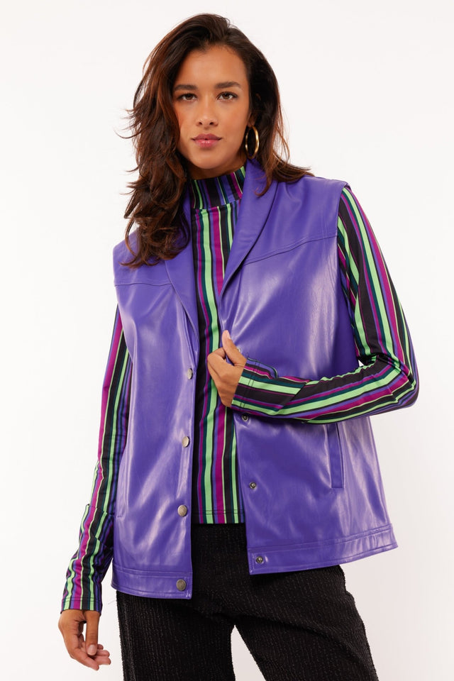 Fluresk | Maggie Gilet | Cool Purple - Fluresk - wonder & melon