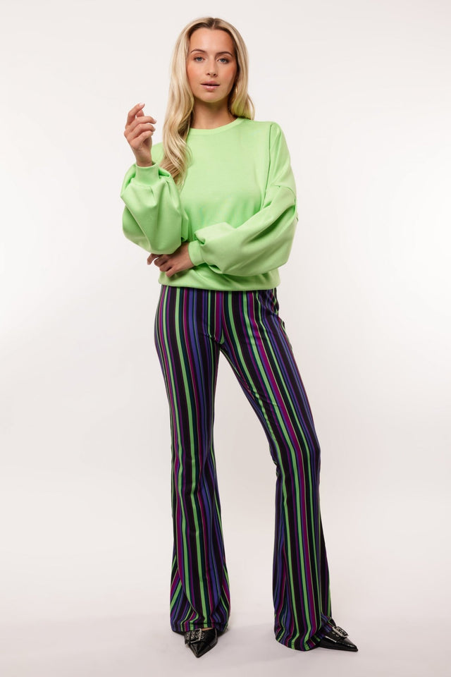 Fluresk | Rox broek | Zwart - Fresh Lime - Fluresk - wonder & melon