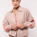 Fluresk | Roze bomber | Roze Streep - Fluresk - wonder & melon