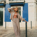 Fluresk | Roze bomber | Roze Streep - Fluresk - wonder & melon