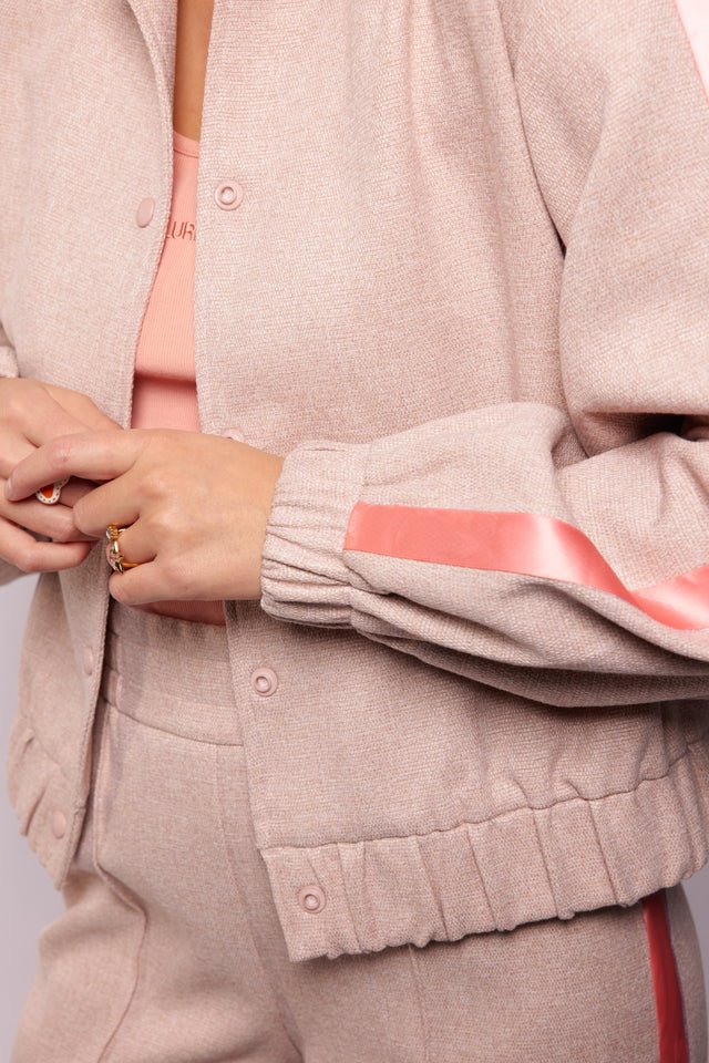 Fluresk | Roze bomber | Roze Streep - Fluresk - wonder & melon