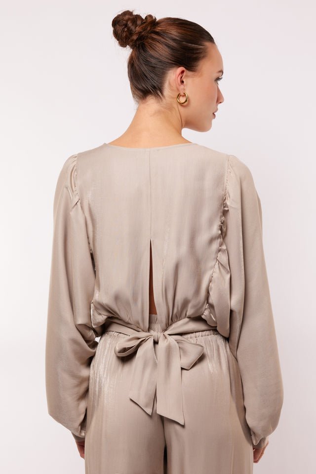 Fluresk | wikkel top | Sand - Fluresk - wonder & melon