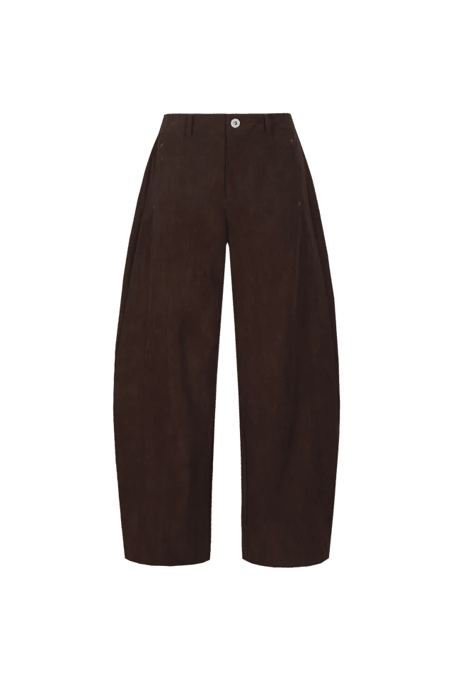 Fluresk Yane broek | Dark chocolate - Fluresk - wonder & melon