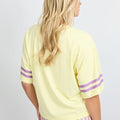 Fluresk | Zesty shirt | Geel/paars - FLURESK - wonder & melon