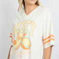 Fluresk | Zesty shirt | Wit/oranje - FLURESK - wonder & melon