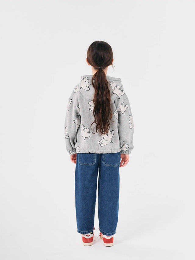 Freedom Bird all over zipped hoodie | Bobo Choses - Bobo Choses - wonder & melon