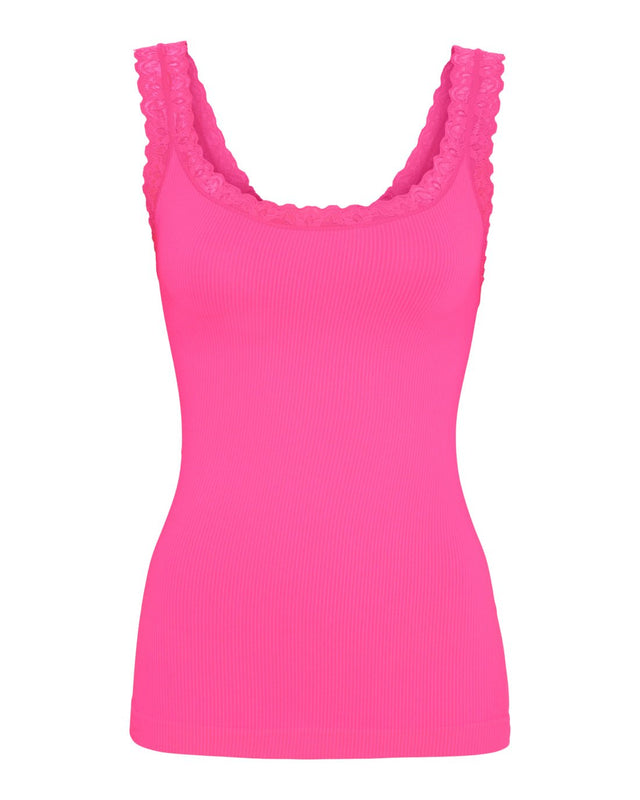 Frida Rib Top | Bubble Fluo - wonder & melon - wonder & melon