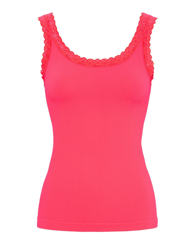Frida Rib Top | Scarlatto - wonder & melon - wonder & melon