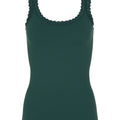 Frida Rib Top | Verde Scuro - wonder & melon - wonder & melon