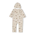 Geschenkset 1 - delig pak + muts | Offwhite Melange - Cookie | Feetje - Feetje - wonder & melon