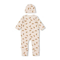 Geschenkset 1 - delig pak + muts | Offwhite Melange| Feetje - Feetje - wonder & melon