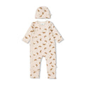 Geschenkset 1 - delig pak + muts | Offwhite Melange| Feetje - Feetje - wonder & melon