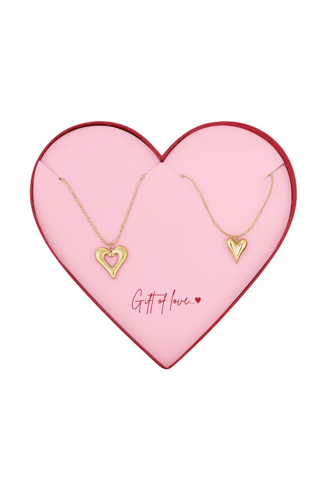 Giftbox | twee hartjes | Set - wonder & melon - wonder & melon