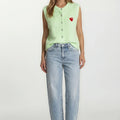 Gilet Heart | Mint - wonder & melon - wonder & melon