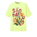 Groen shirt | Bloemen - wonder & melon - wonder & melon