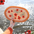Grote ovale Schaal | Bloemen - All the luck in the world - wonder & melon