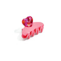 Haarknip| Heart | Roze - wonder & melon - wonder & melon