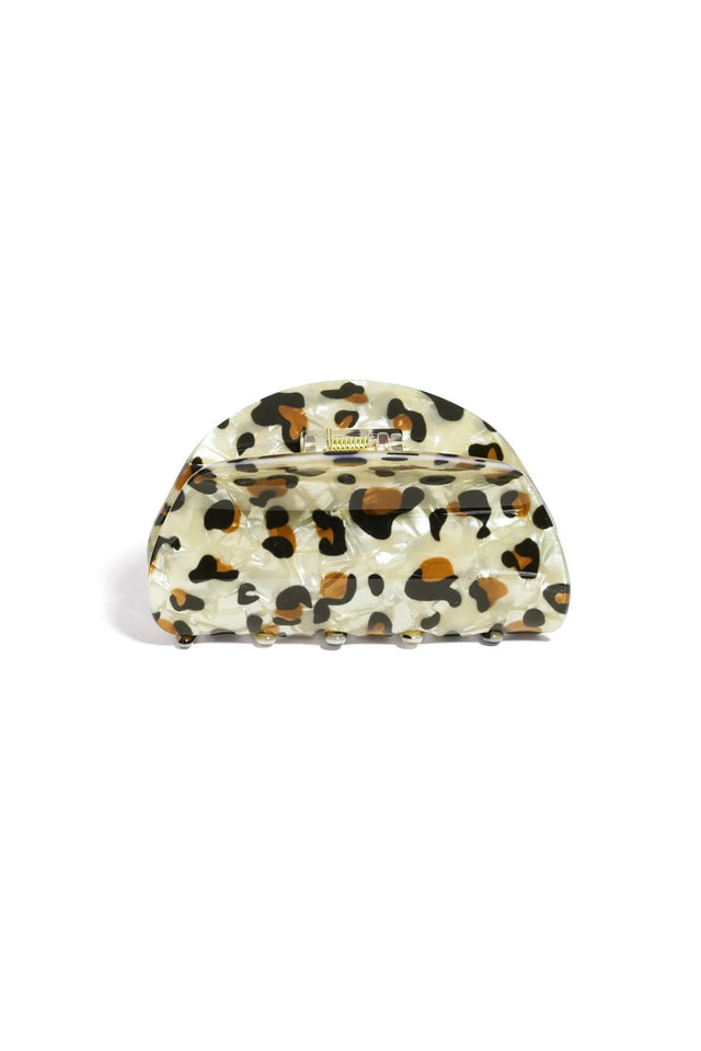 Haarknip | Panter Khaki | Round - wonder & melon - wonder & melon