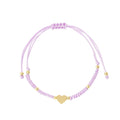 Hart Armband Vlecht | Lila - wonder & melon - wonder & melon