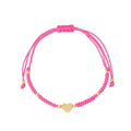 Hart Armband Vlecht | Roze - wonder & melon - wonder & melon