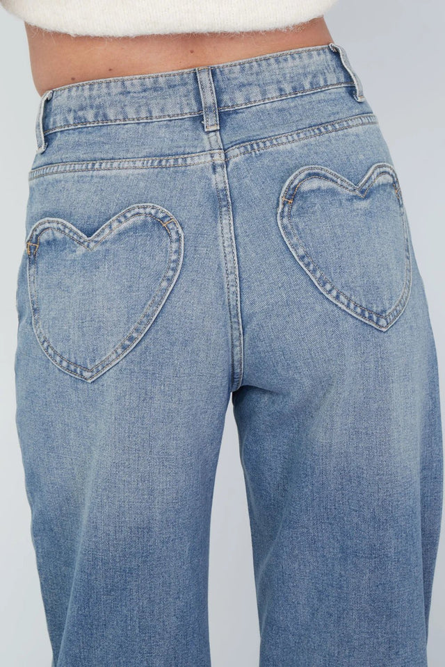 Heart Jeans | Blue - wonder & melon - wonder & melon